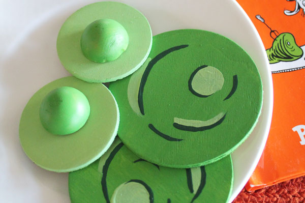 wooden play food green eggs and ham