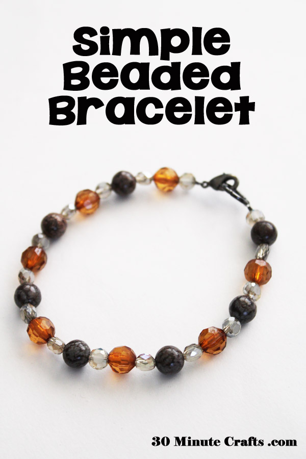 simple beaded bracelet patterns