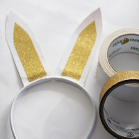 Make Duck Tape bunny ears