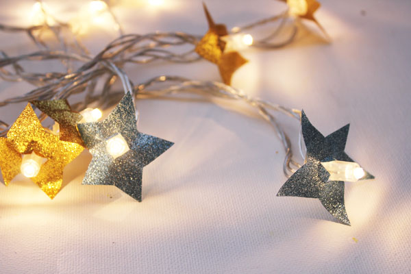 DIY Extra Sparkly Twinkle Lights