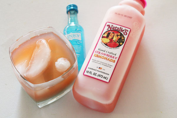 Natalies Strawberry Lemonade cocktail