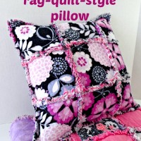 Rag Quilt Pillow - So Sew Easy