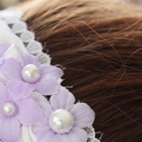 DIY Flower Girl Headband