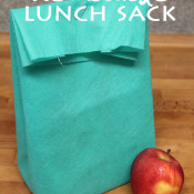 DIY Reusable Lunch Sack