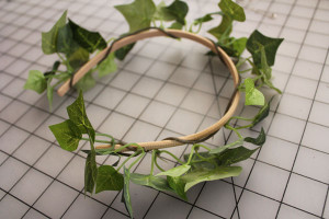 wrap ivy on headband