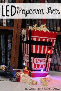 DIY LED Popcorn Box