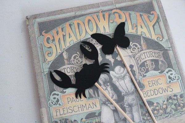 Shadow Play puppets book