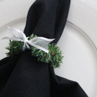 finished napkin ring