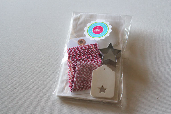 cookie wrapping kit from the Baker's Party Shop