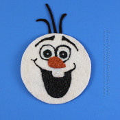 CD Olaf craft from Crafts by Amanda