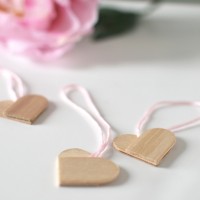 Popsicle Stick Hearts from Amy at Bead Bash