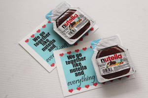 Nutella printable valentines