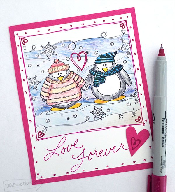 penguin-coloring-page-valentine-jen-goode