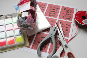 supplies for classroom valentine