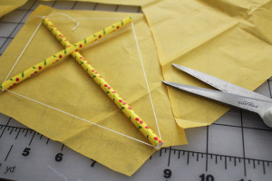 trim tissue paper