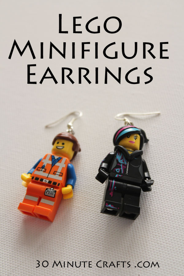 Lego Minifigure Earrings