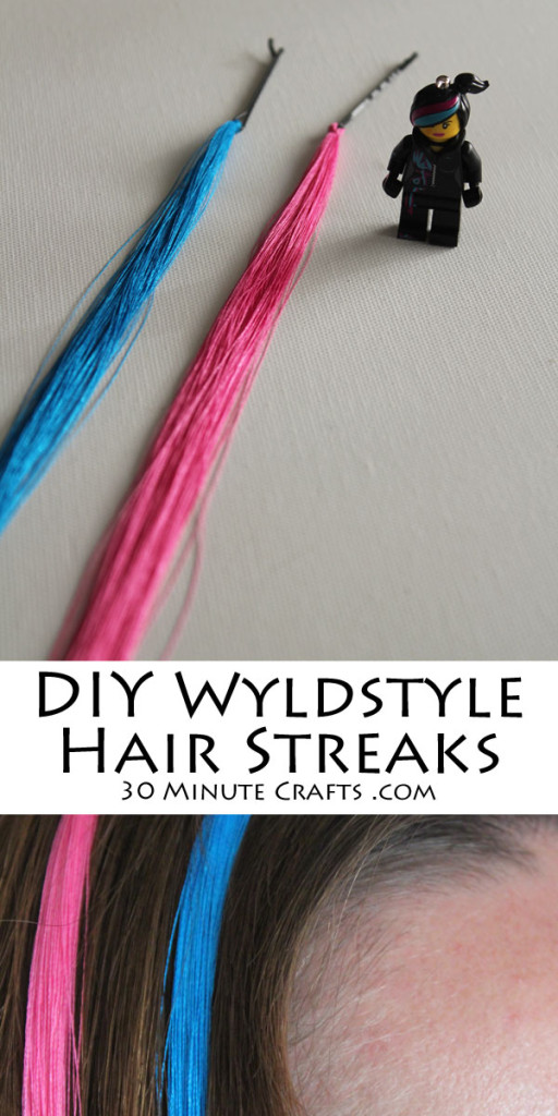 diy hair streaks