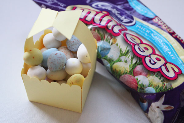 fill your mini egg basket