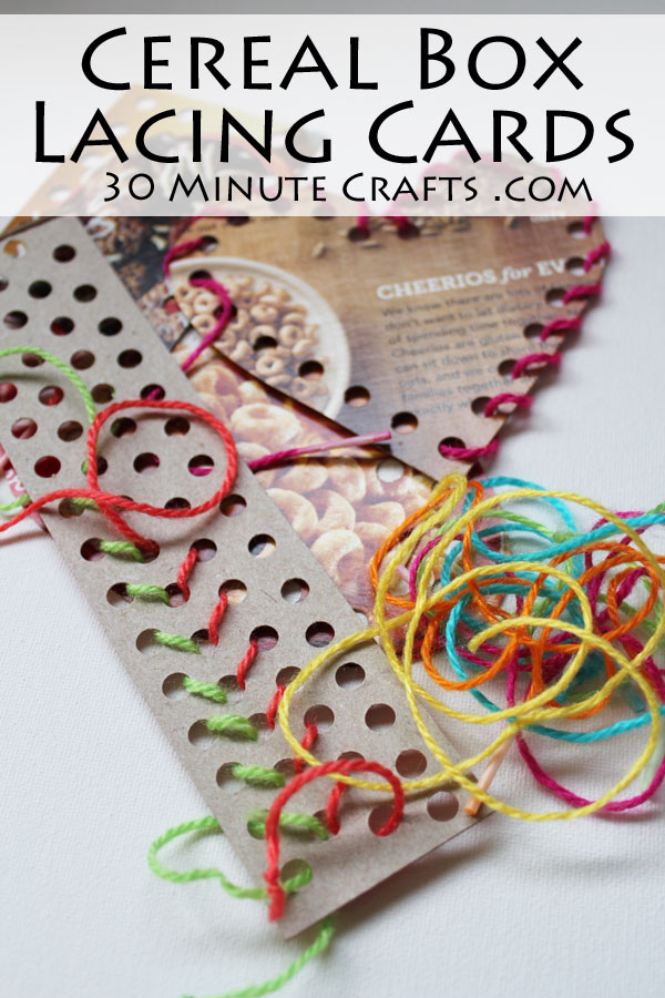 Diy lacing best sale cards for toddlers