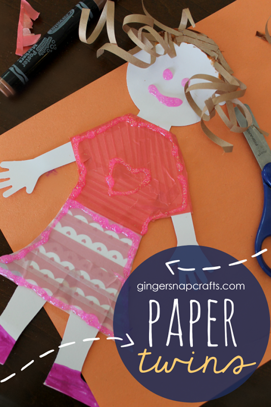 Paper Twins from GingerSnapCrafts.com #papercrafts #kidscraft_thumb[2]