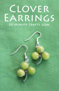 clover earrings