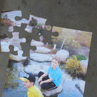 magnetic photo puzzle