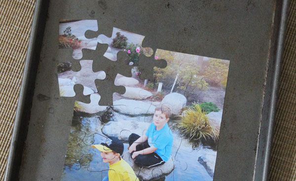 magnetic photo puzzle