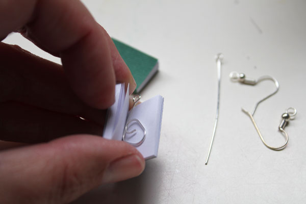 Miniature Book Earrings  Bindfulness