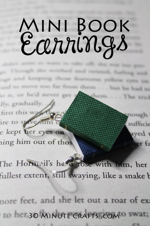 Teacher Gift: DIY Miniature Book Ornaments - Your Modern Family