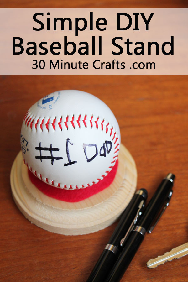 DIY Baseball Bank Softball Coin Holder Make Your Own Ready 