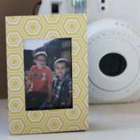 instax cartridge photo frame