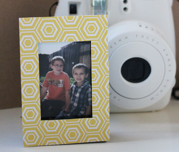 instax cartridge photo frame