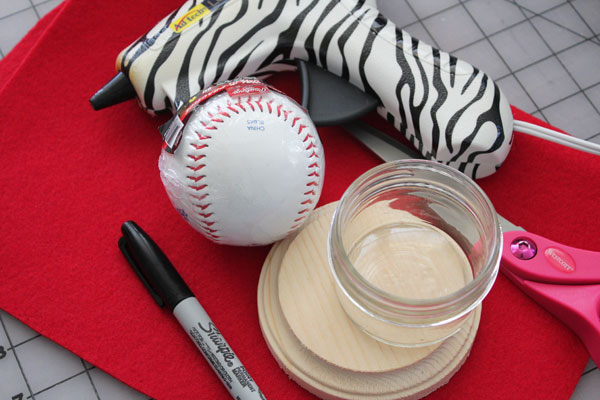 supplies for baseball stand