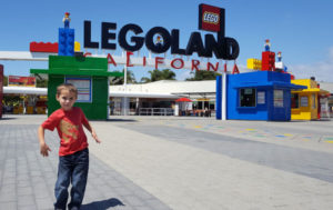 wearing Kai DX shirt at Legoland