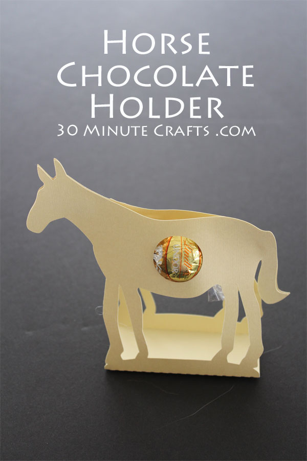 Horse Chocolate Holder