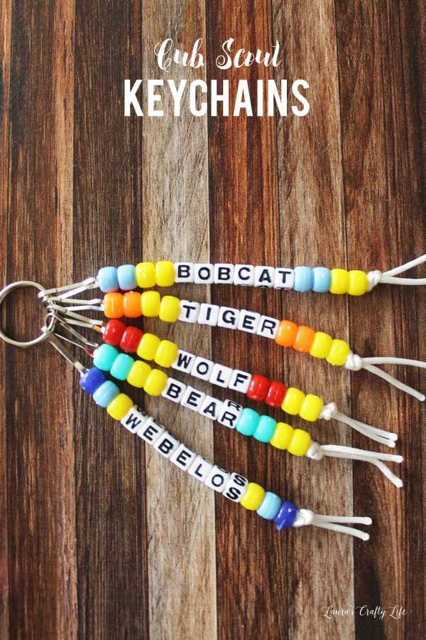 Cut-Scout-keychains-one-keychain-for-each-rank-advancement