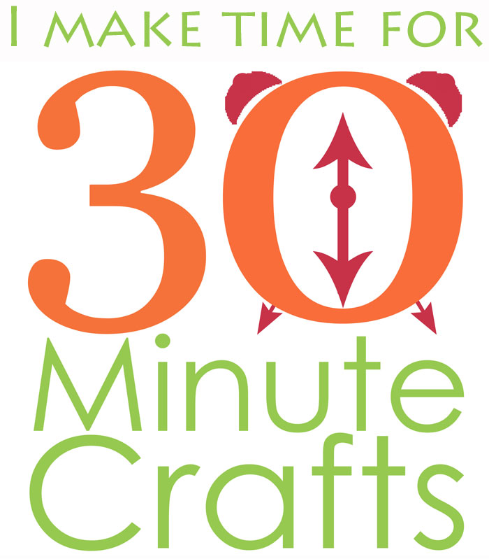 30 Minutes Crafts | DIY Craft Sites You'll Be Glad You Bookmarked