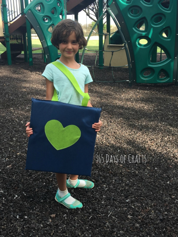 Sit Upon Girl Scout Craft