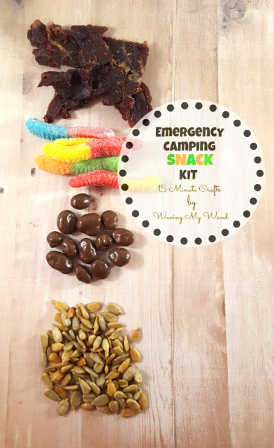 emergency snack camping kit wavingmywand terri burson