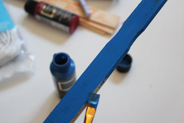 paint on sticks