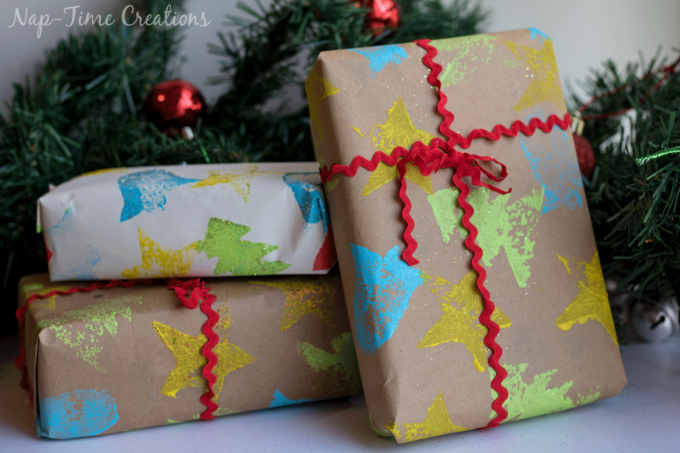 stamped-wrapping