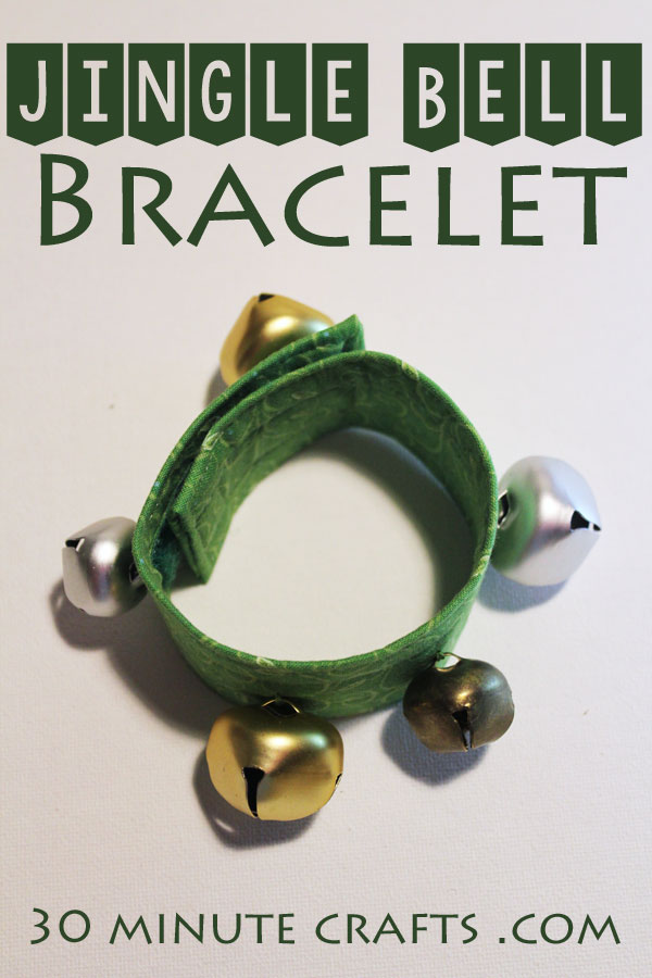 Jingle Bells Christmas Bracelet DIY - About a Mom