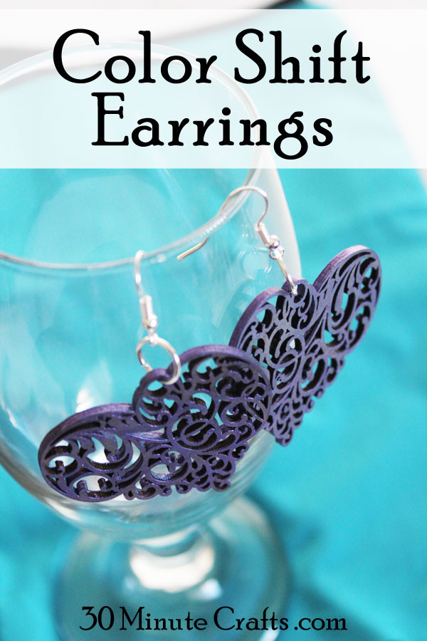 DIY Color Shift Earrings