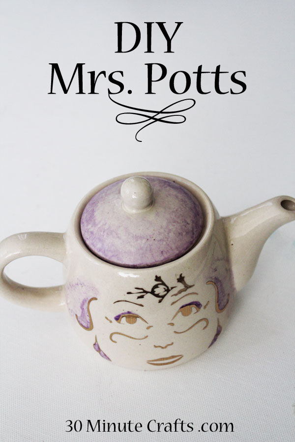 Disney Store Mrs Potts Teapot