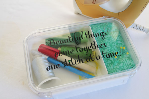 make your own sewing kit