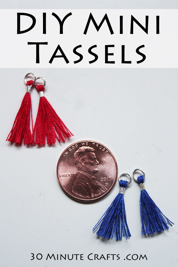 Tiny tassel sale