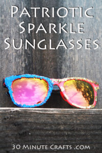 Patriotic Sparkle Sunglasses