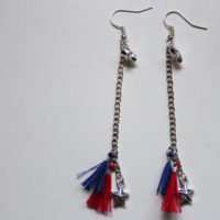 finished tassel earrings