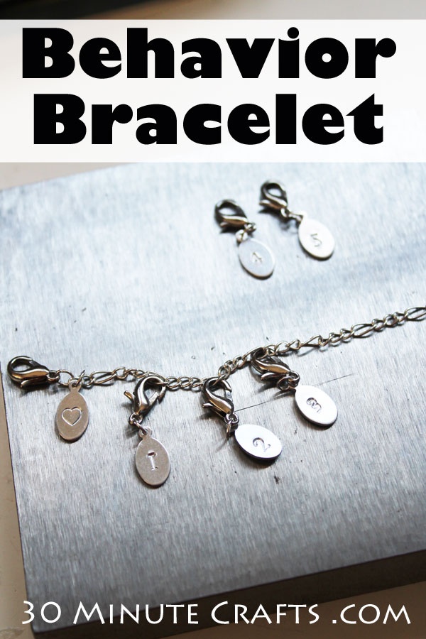 DIY Behavior Bracelet - the portable alternative to a Behavior Chart! 