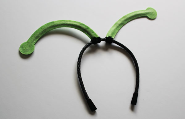 finished Cricut Headband